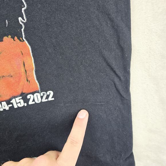 Lovers & Friends Las Vegas 2022 Concert Shirt XL Usher Lauryn Hill TLC Rap Tee - Picture 4 of 8